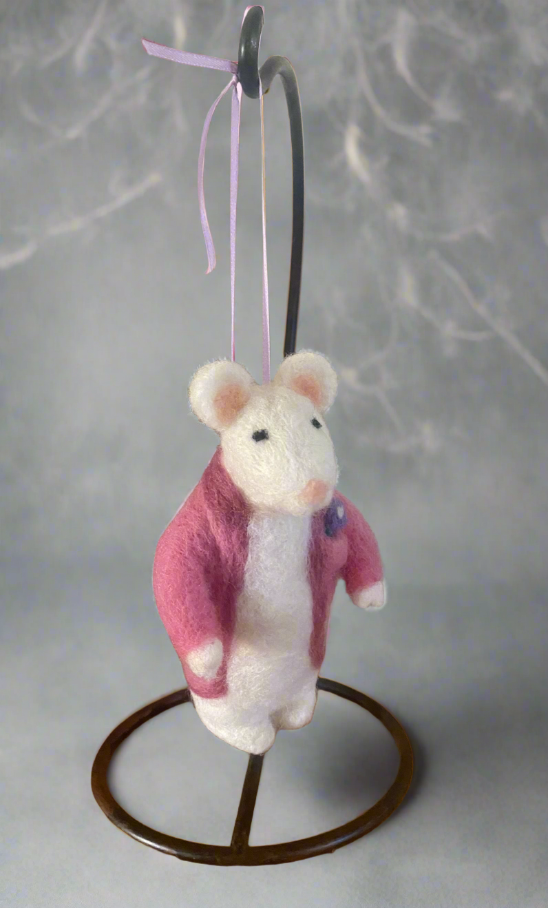 Fancy Mouse Ornament