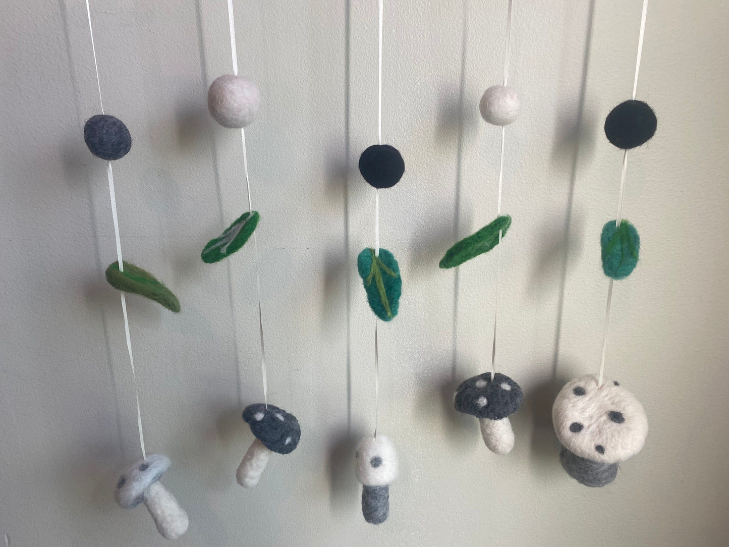 Felted Botanical Wall Hanging