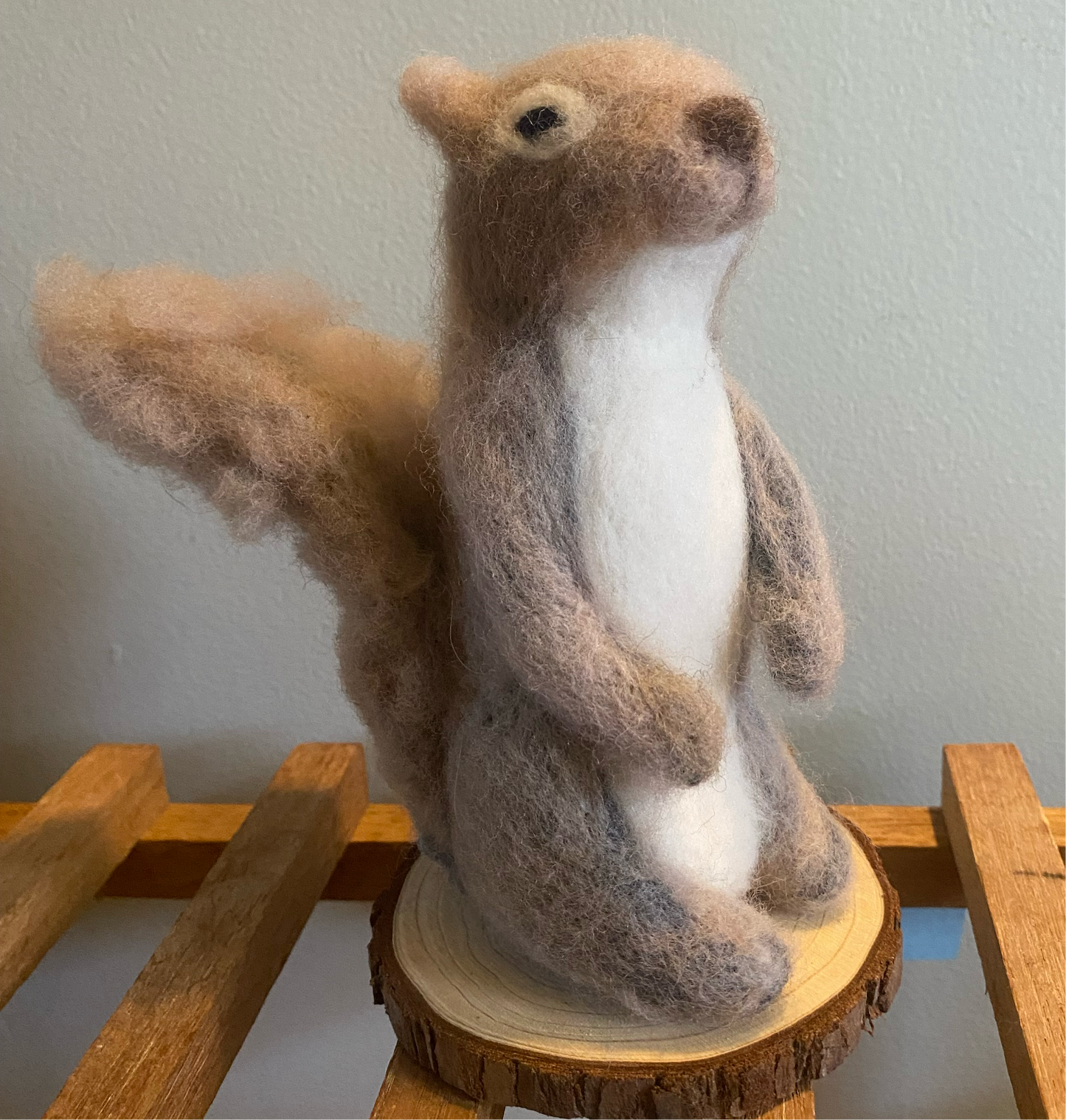 Felted Squirrel