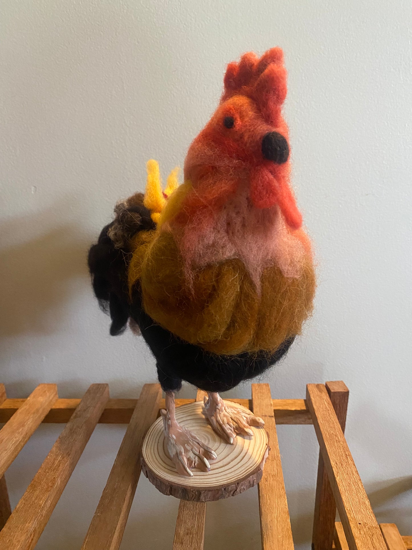 Needle Felted Rooster