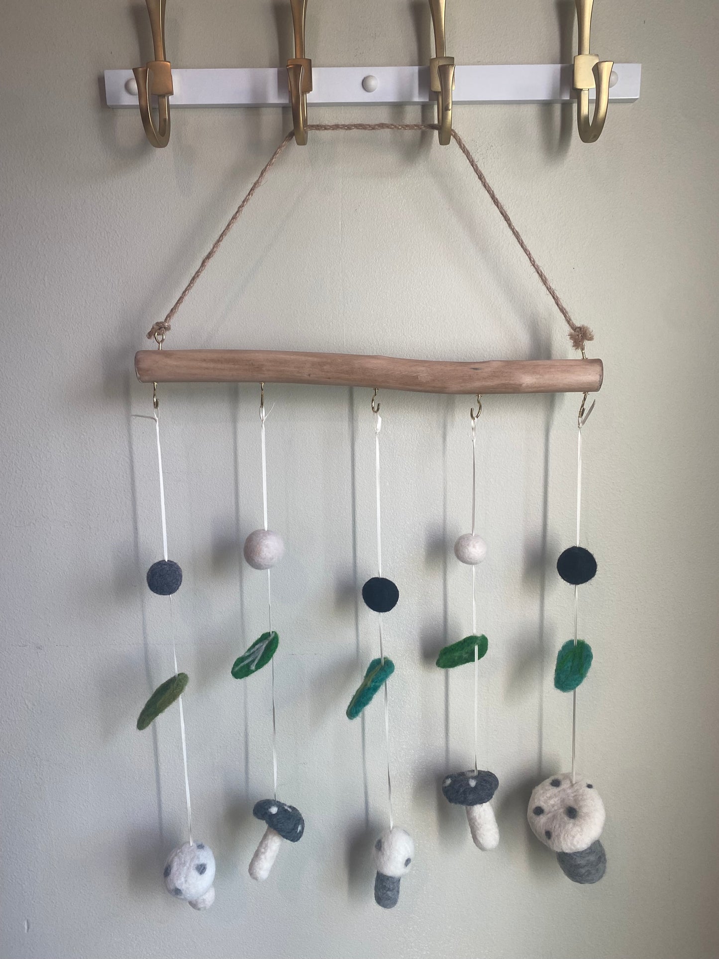 Felted Botanical Wall Hanging