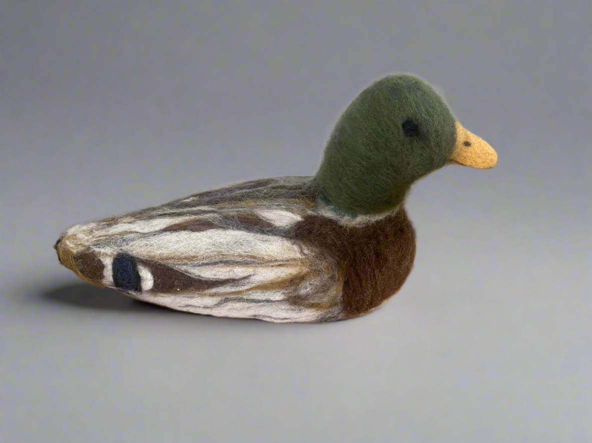 Needle Felted Mallard Duck