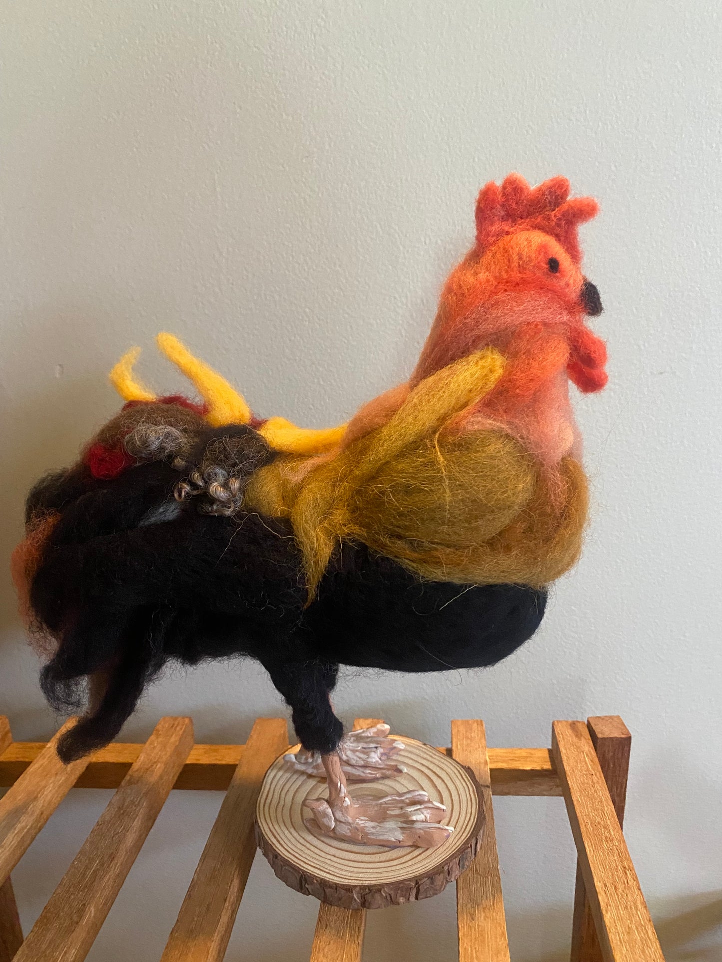 Needle Felted Rooster