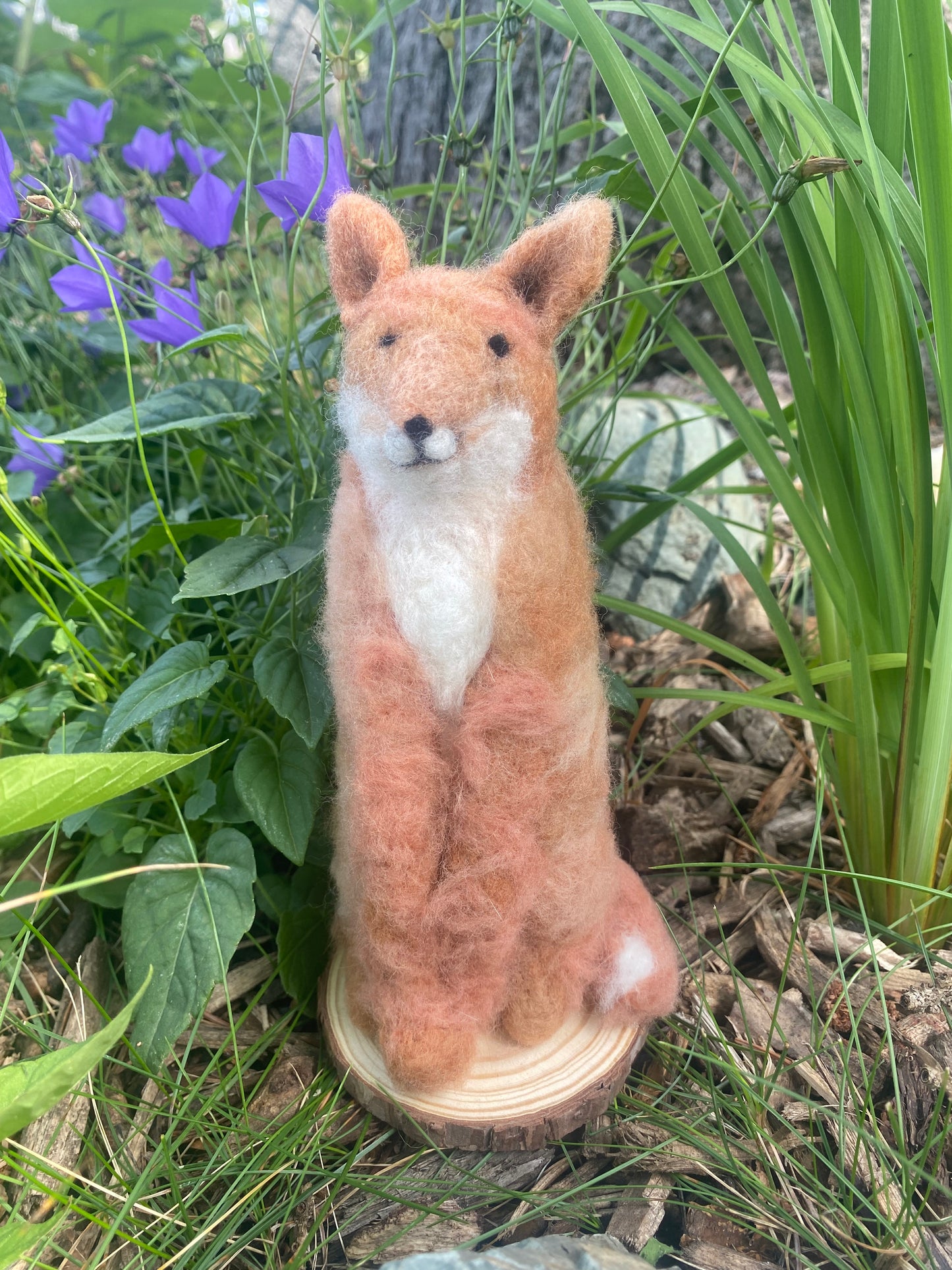 Friendly Felted Fox