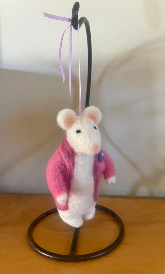 Fancy Mouse Ornament