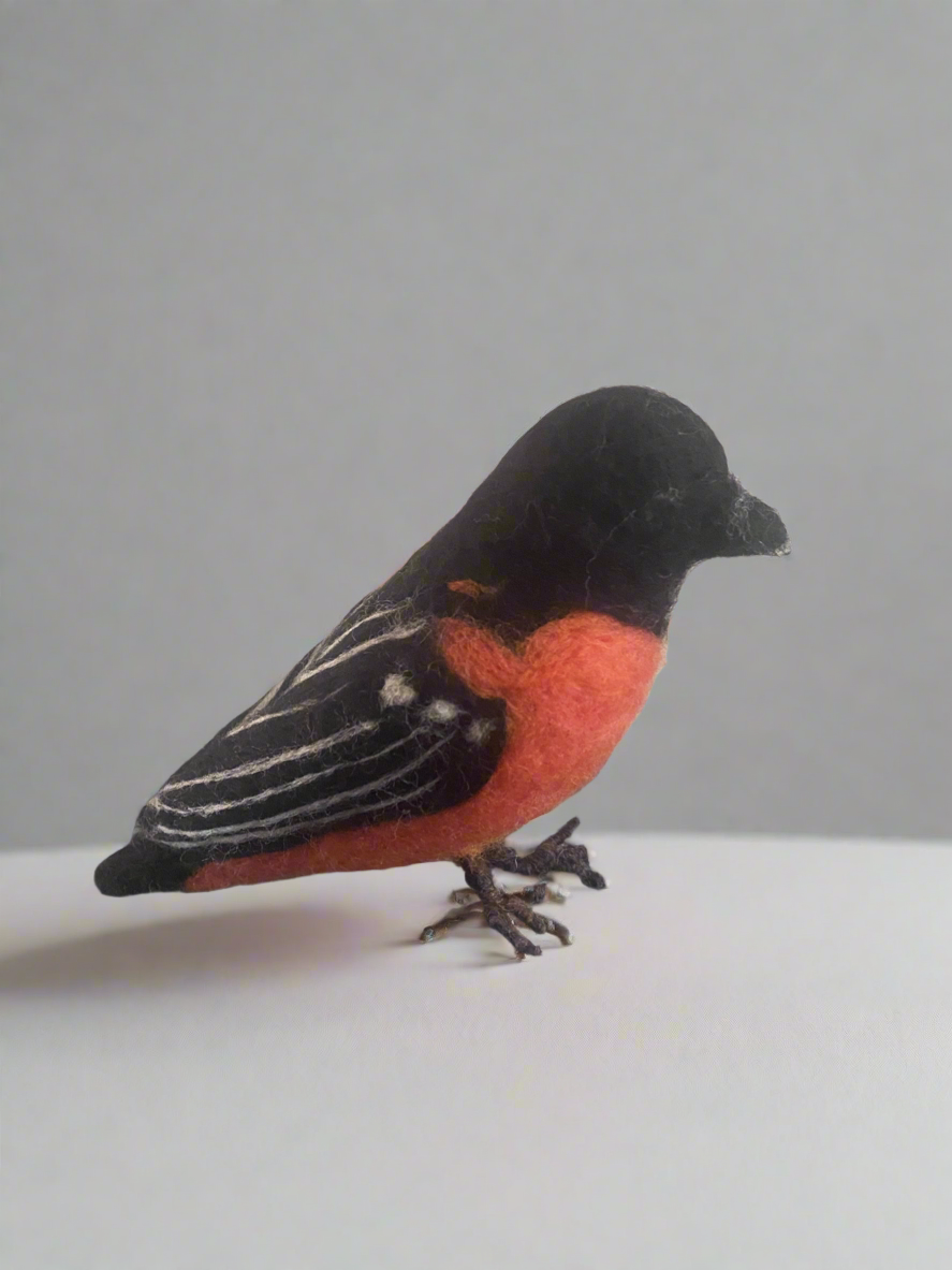 Needle Felted Oriole