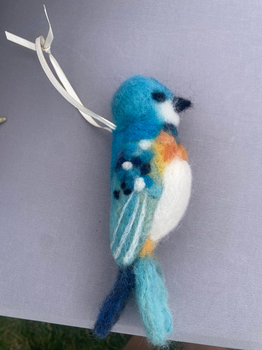 Colorful Songbird Ornament