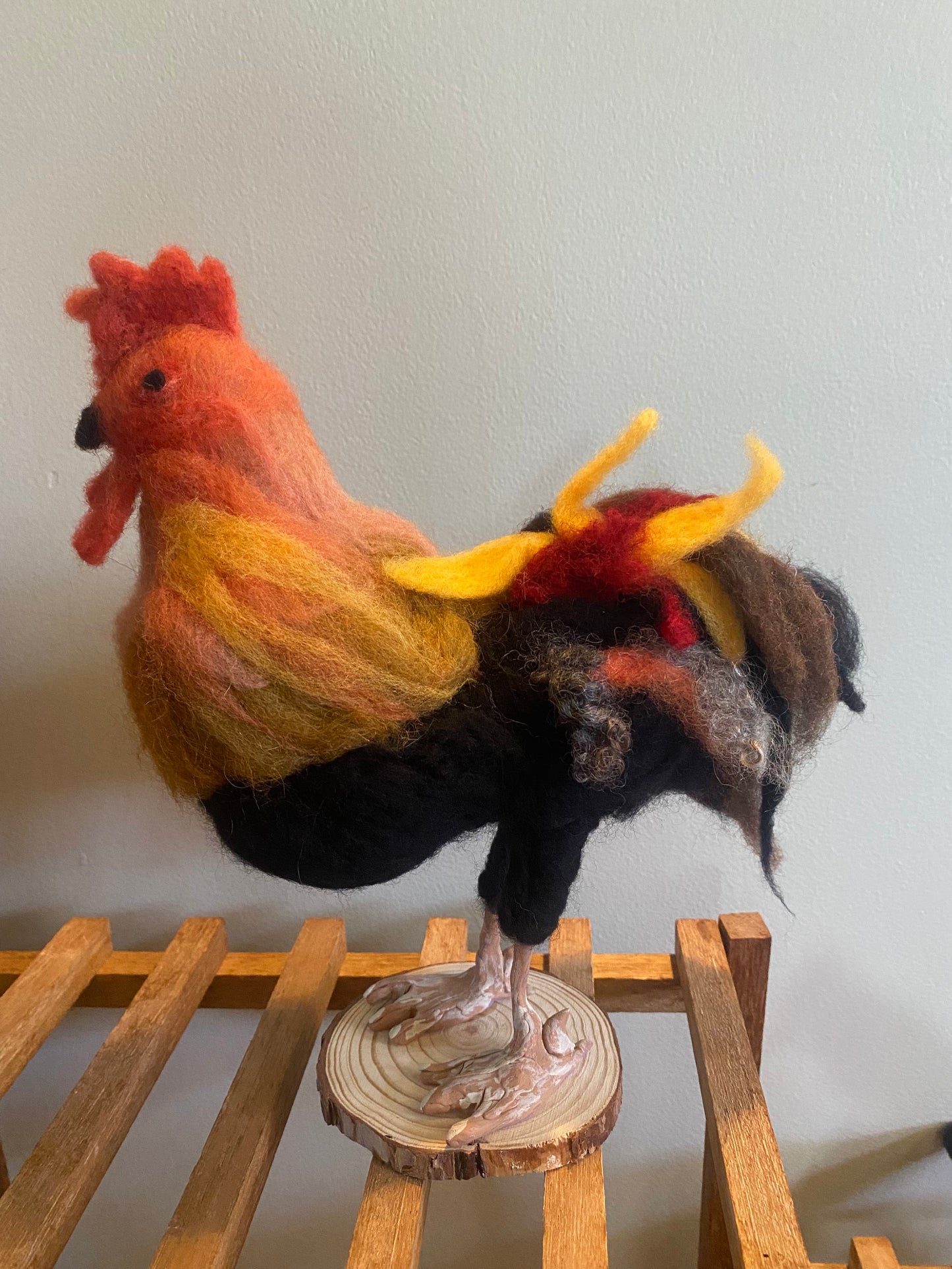 Needle Felted Rooster